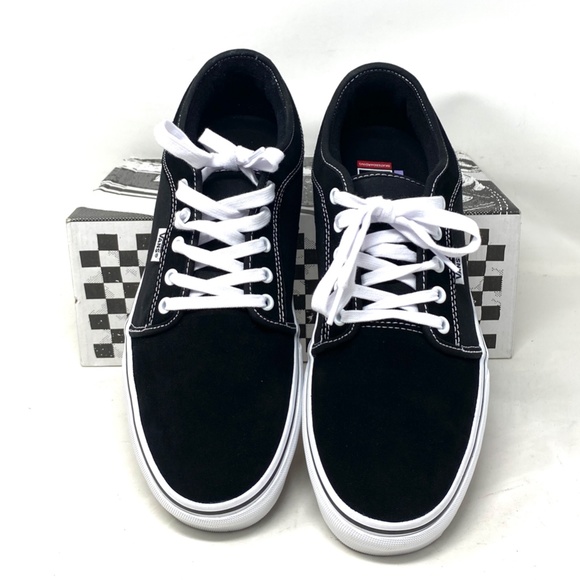 VANS Skate Chukka Low Shoe Womens Casual Sneaker Black Suede Canvas VN0A4BX4Y28 - Picture 5 of 12